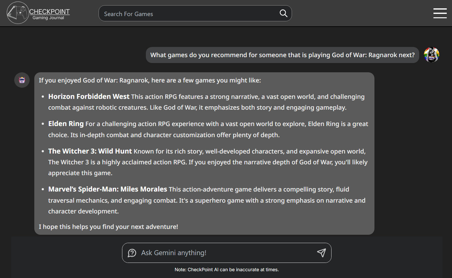 Chatroom Page